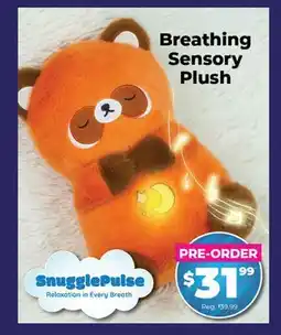 Showcase Breathing Sensory Plush offer