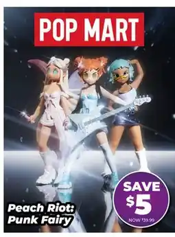 Showcase Pop Mart Peach Riot: Punk Fairy offer