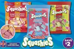 Showcase Swizzel's Squashies offer