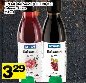 Supermarché PA CRÈME BALSAMIQUE KRINOS | BALSAMIC GLAZE offer