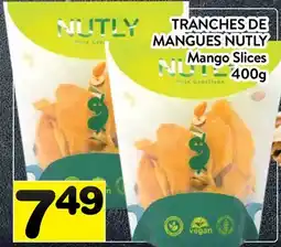 Supermarché PA TRANCHES DE MANGUES NUTLY offer