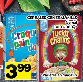 Supermarché PA CÉREALES GENERAL MILLS | Cereal offer