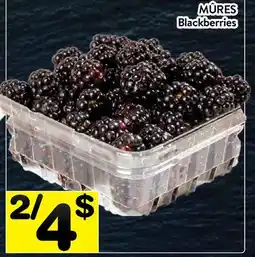 Supermarché PA MÛRES | Blackberries offer