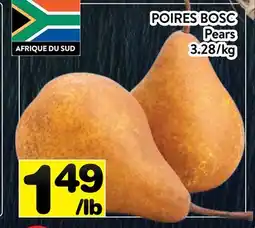 Supermarché PA POIRES BOSC | PEARS offer