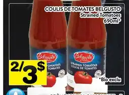 Supermarché PA COULIS DE TOMATES BELGUSTO | STRAINED TOMATOES offer