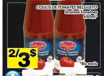 Supermarché PA COULIS DE TOMATES BELGUSTO | STRAINED TOMATOES offer