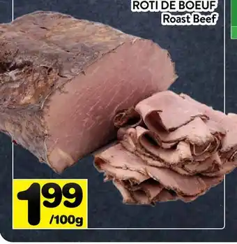 Supermarché PA RÔTI DE BOEUF | Roast Beef offer