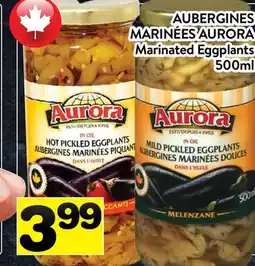 Supermarché PA AUBERGINES MARINÉES AURORA | MARINATED EGGPLANTS offer