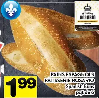Supermarché PA PAINS ESPAGNOLS PÂTISSERIE ROSARIO | Spanish Buns offer