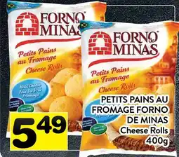 Supermarché PA PETITS PAINS AU FROMAGE FROMAGE DE MINAS | Cheese Rolls offer