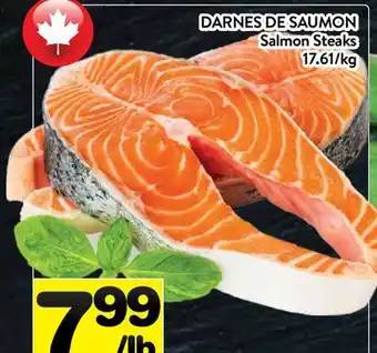 Supermarché PA DARNES DE SAUMON | SALMON STEAKS offer