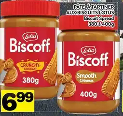 Supermarché PA PÂTE À TARTINER AUX BISCUITS LOTUS | Biscuit Spread offer