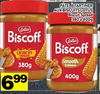 Supermarché PA PÂTE À TARTINER AUX BISCUITS LOTUS | Biscuit Spread offer