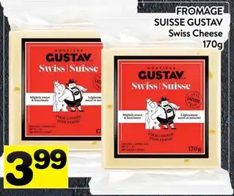 Supermarché PA FROMAGE SUISSE GUSTAV | SWISS CHEESE offer