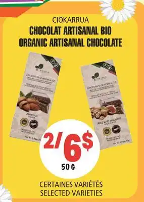 Marches Tau CHOCOLAT ARTISANAL BIO ORGANIC ARTISANAL CHOCOLATE CIOKARRUA offer