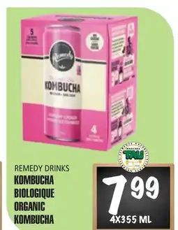 Marches Tau KOMBUCHA BIOLOGIQUE REMEDY DRINKS offer