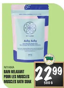 Marches Tau BAIN RELAXANT POUR LES MUSCLES NIYAMA offer