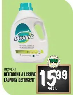 Marches Tau DÉTERGENT À LESSIVE BIOVERT offer
