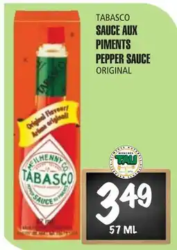 Marches Tau SAUCE AUX PIMENTS TABASCO offer