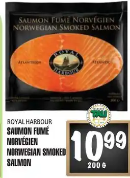 Marches Tau SAUMON FUMÉ NORVÉGIEN ROYAL HARBOUR offer