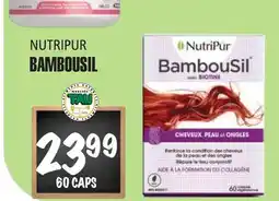 Marches Tau NUTRIPUR BAMBOUSIL offer