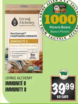 Marches Tau IMMUNITÉ 8 LIVING ALCHEMY offer
