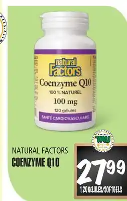 Marches Tau COENZYMEQ10 NATURAL FACTORS offer