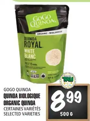 Marches Tau QUINOA BIOLOGIQUE ORGANIC QUINOA GOGO QUINOA offer