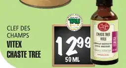 Marches Tau VITEX CHASTE TREE CLEF DES CHAMPS offer