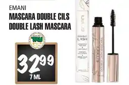 Marches Tau MASCARA DOUBLE CILS EMANI offer