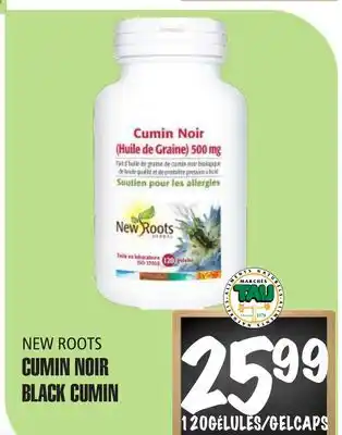 Marches Tau CUMIN NOIR NEW ROOTS offer
