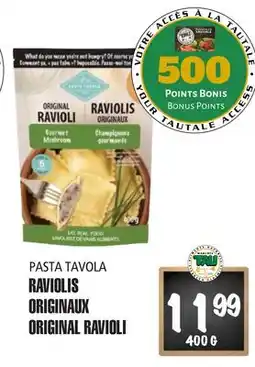 Marches Tau PASTA TAVOLA RAVIOLIS ORIGINAUX offer