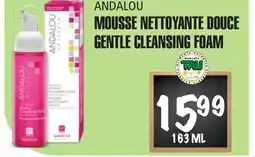 Marches Tau MOUSSE NETTOYANTE DOUCE ANDALOU offer