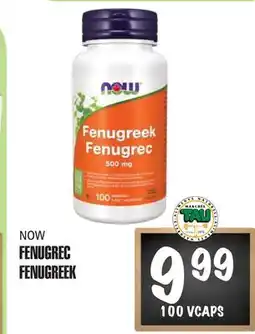 Marches Tau FENUGREC NOW offer