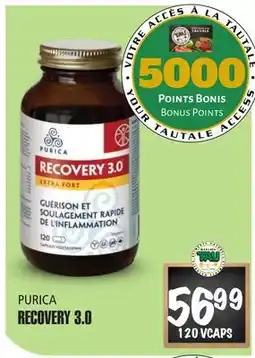 Marches Tau RECOVERY 3.0 PURICA offer