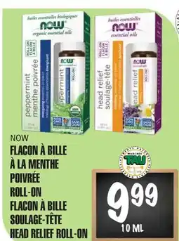 Marches Tau FLACONÀBILLE ÀLAMENTHE POIVRÉE ROLL-ON NOW offer