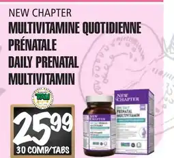 Marches Tau MULTIVITAMINE QUOTIDIENNE PRÉNATALE NEW CHAPTER offer