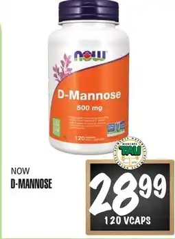 Marches Tau D-MANNOSE NOW offer
