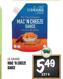 Marches Tau MAC' N CHEEZE SAUCE LE GRAND offer