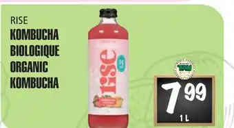 Marches Tau KOMBUCHA BIOLOGIQUE RISE offer
