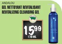 Marches Tau GEL NETTOYANT REVITALISANT ANDALOU offer
