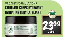 Marches Tau EXFOLIANT CORPS HYDRATANT ORGANIC FORMULATIONS offer