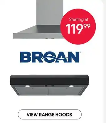 Meubles RD RANGE HOODS offer