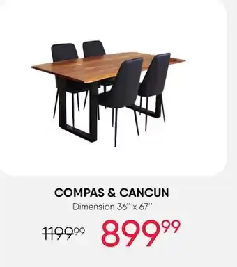 Meubles RD COMPASS & CANCUN offer