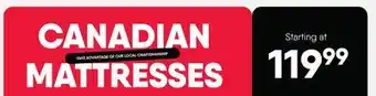 Meubles RD CANADIAN MATTRESSES offer