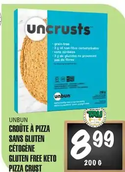 Marches Tau CROÛTE À PIZZA SANS GLUTEN CÉTOGÈNE UNBUN offer