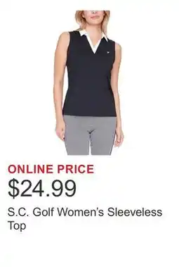 Costco S.C. Golf Women's Sleeveless Top offer
