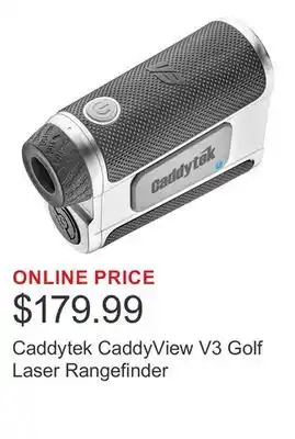 Costco Caddytek CaddyView V3 Golf Laser Rangefinder offer