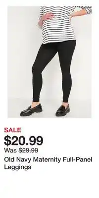 Old Navy Old Navy Maternity Full-Panel Leggings offer