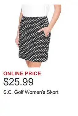 Costco S.C. Golf Women's Skort offer